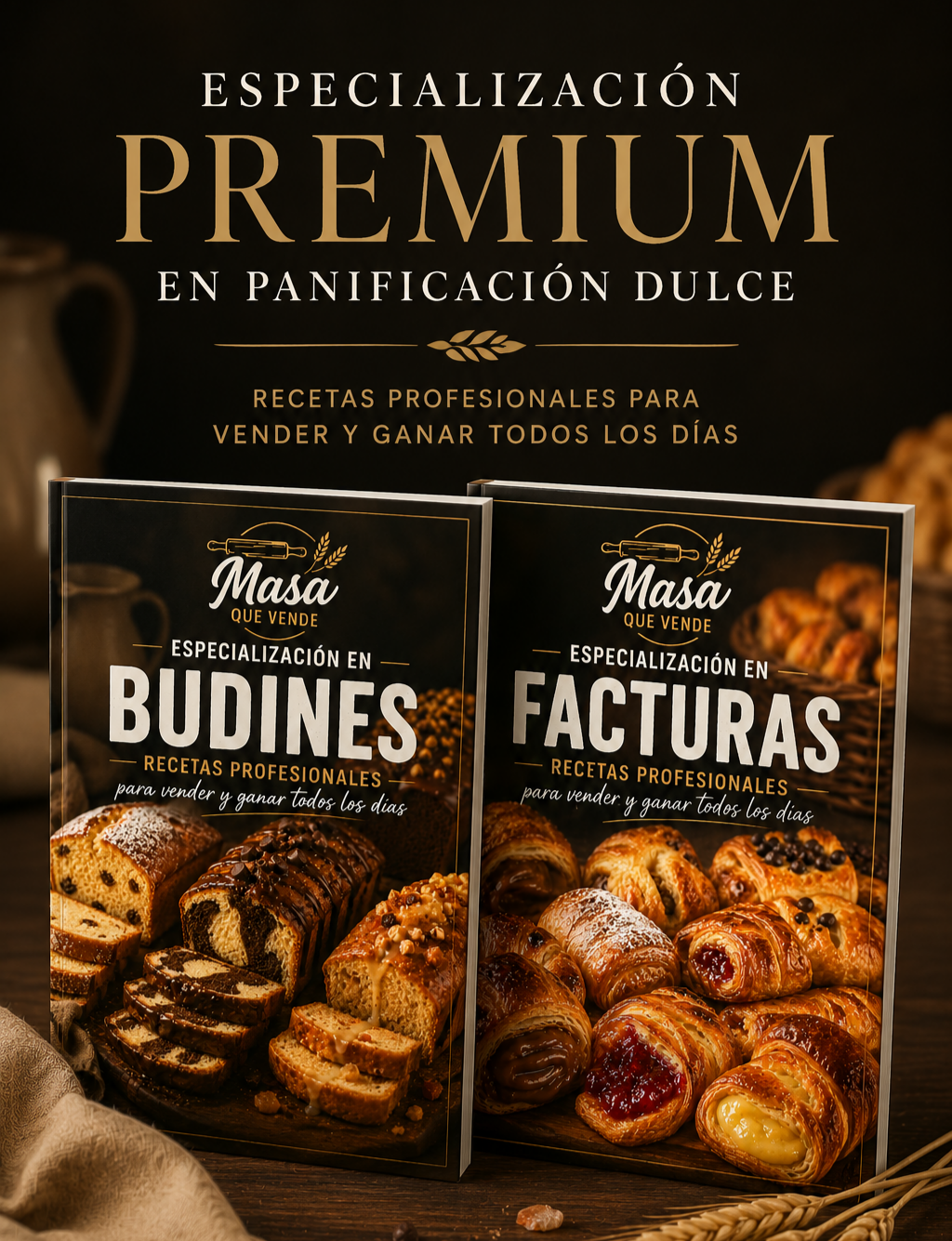 Especialización premium en panificados dulces
